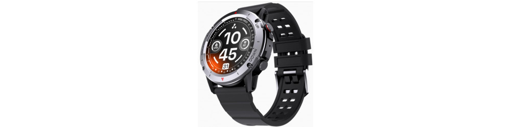 Ambrane 1.39 Lucid Display Bluetooth calling smart watch Rs.857 to Rs.1714